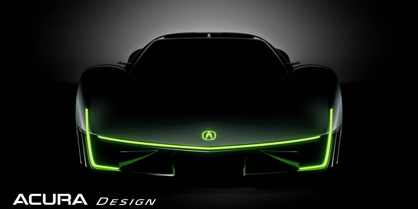 Acura Teases Electric Supercar: Is This the Third-Gen NSX?