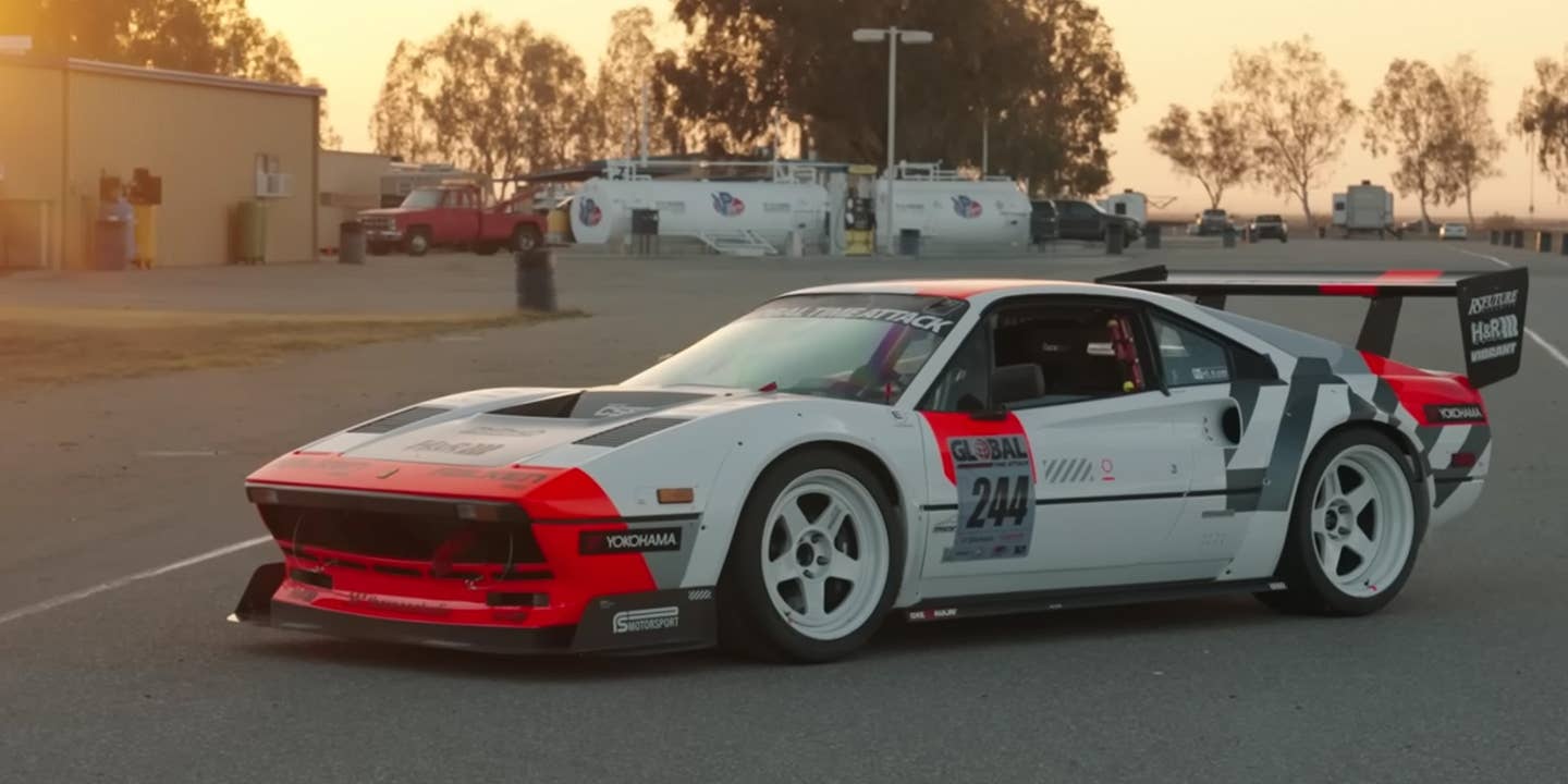 K24-Swapped Ferrari 308 Blows Engine Heroically While Racing