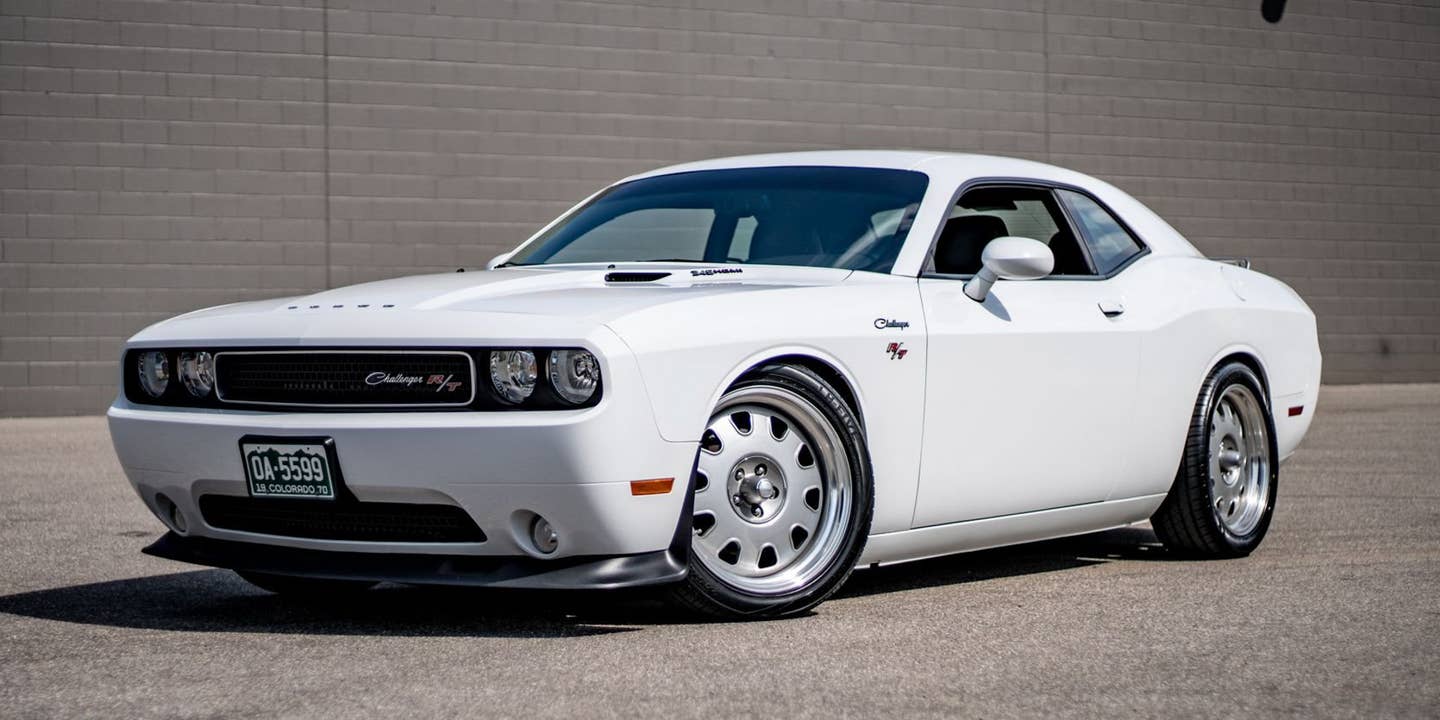 There’s a Modern ‘Vanishing Point’ Dodge Challenger Build For Sale