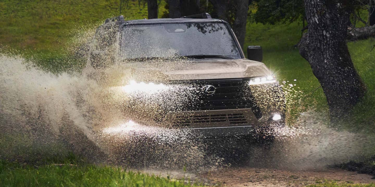 The 2024 Lexus GX Is So Boxy That Even the Windshield Looks Flat