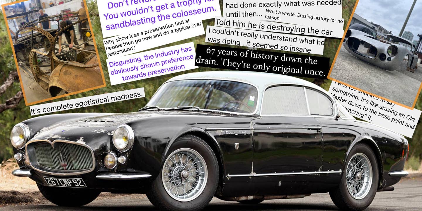 Controversial $2M Maserati Barn Find Restoration Has Infuriated Collectors. Here’s Why