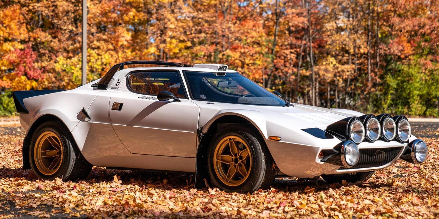 Lancia Stratos Replica for Sale Is the Ultimate Holiday Gift