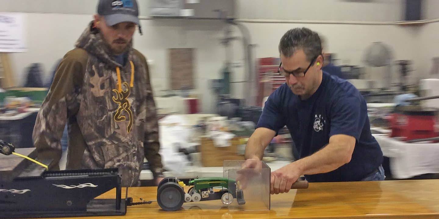 Nitro-Powered Mini Tractor Pulls Take the Action From the Track to the Table