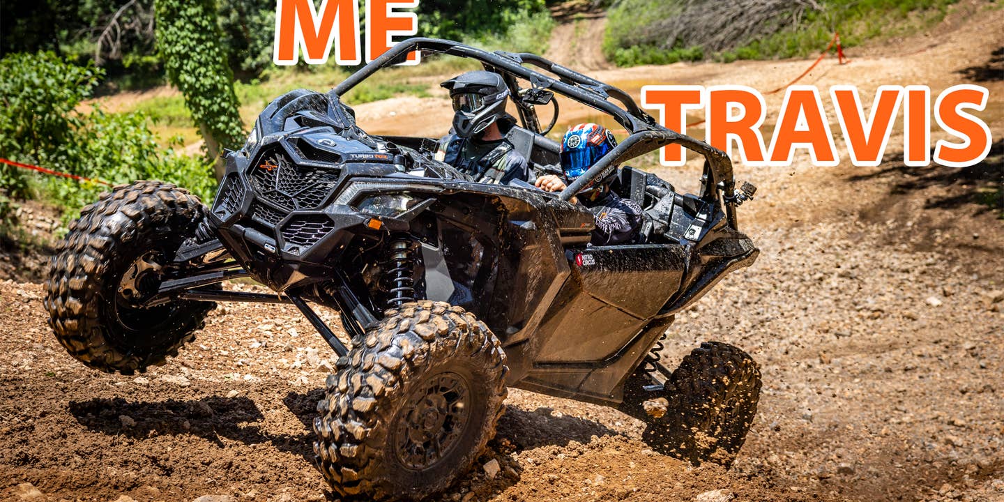 Ridealong: Travis Pastrana Is a True Maniac Behind the Wheel of a Can-Am